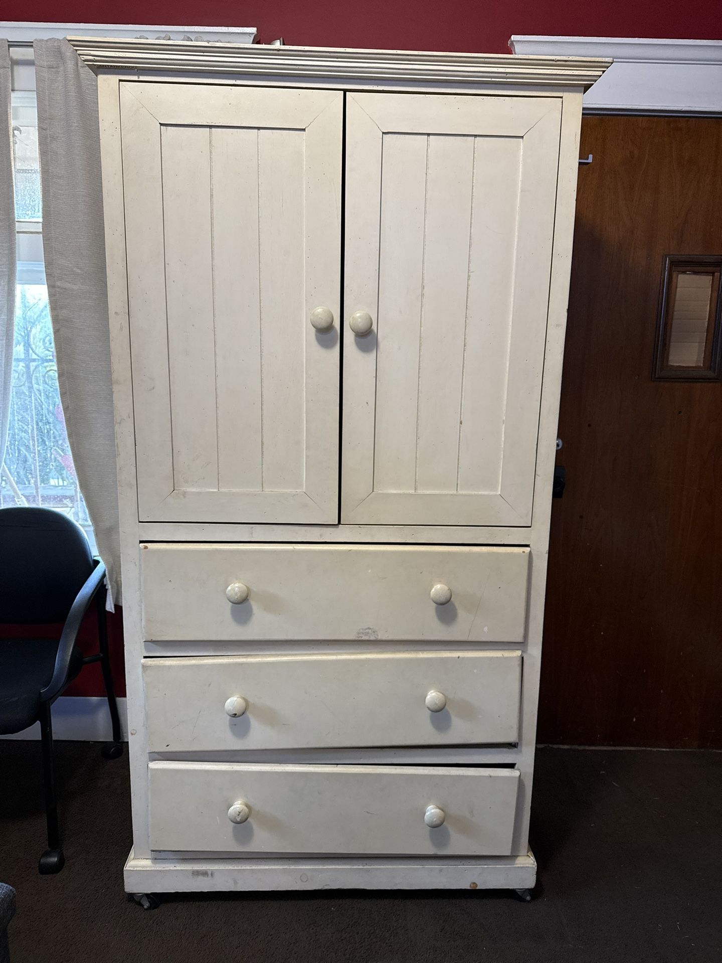 Armoire Cabinet with Drawers