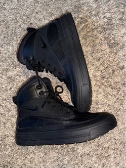 Like NEW Sz 5.5Y N;ke Woodside 2 High ACG Waterproof Leather Boots