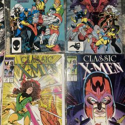 Classic x-men comic books