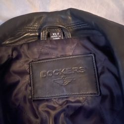 Dockers Leather Jacket 