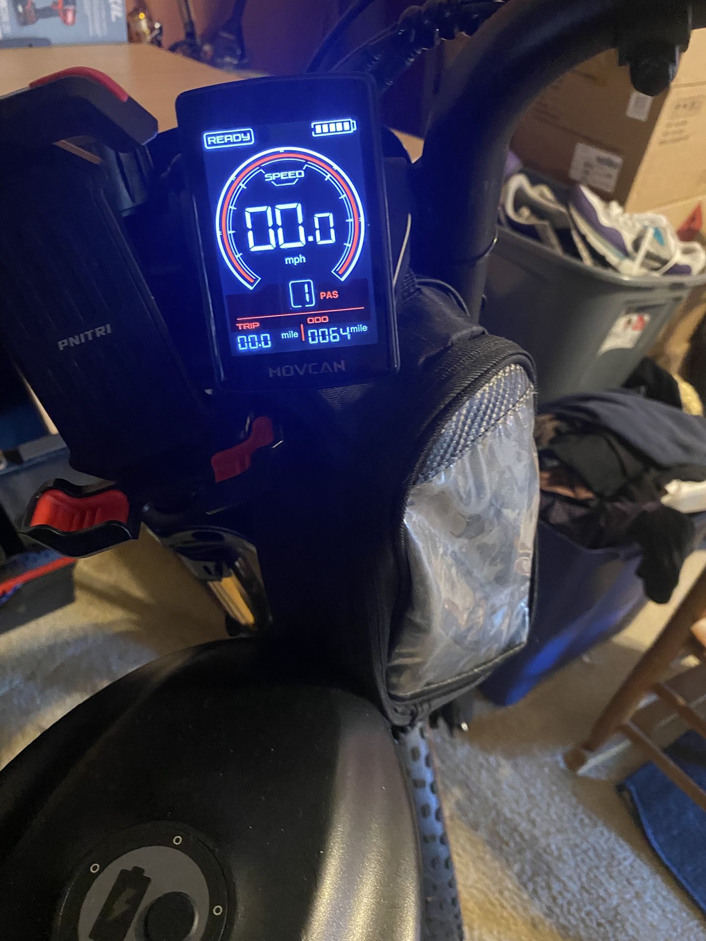 40mph MOVACAN 60 E BIKE 100 mile range 2 Battery’s Gentle Used $$1000