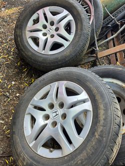 Honda odyssey rims and tires