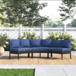 Curved Patio Furniture Round Patio Furniture Semicircle Patio Furniture Brand New Inside The Box Patio Set Brand New