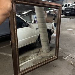 Framed Mirror 19x22