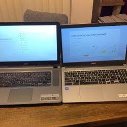 X2 Acer Chrome Books 
