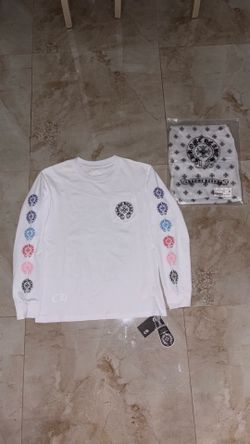 Chrome Hearts Multicolor Horseshoe Long-Sleeve T-Shirt'