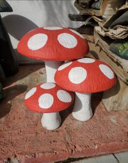 New Mushroom Lawn Garden Decorations