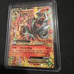 Pokemon Cards Breakthrough M Houndoom EX