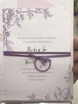Invitations