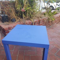 Small Blue Table
