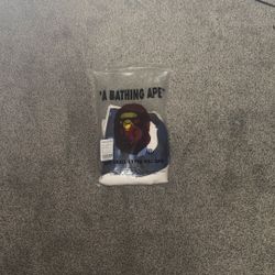 Blue/White Bape Shirt M