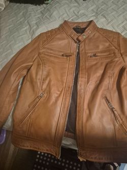 Leather jacket