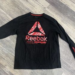 Reebok Long Sleeve Tshirt Size Youth Large 