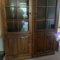 Cabinet With Glass Doors