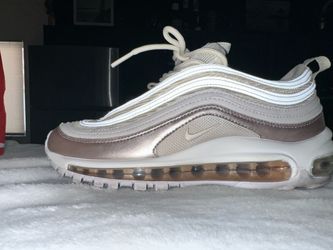 Size 5.5 Nike Air Max 97 in a cream/light bone colorway