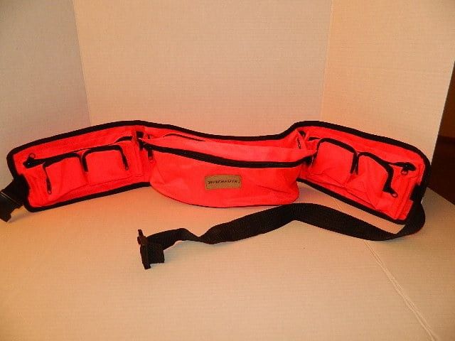 Vintage Hunting Hiking Winchester Fanny Pack Nylon Seven Pockets Waist Bag Ammo New