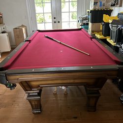Olhausen Pool Table Approx 3 Years Old 