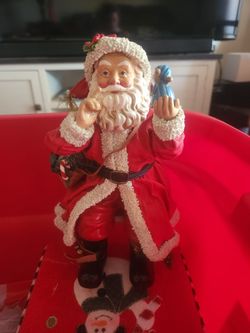 Vintage 1996 Classic Treasures Santa Claus Figurine – Presents Ltd Holiday Decor