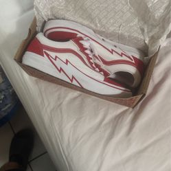 Vans Sk8 Low Red Bolt 