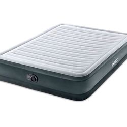 Intex Queen Air Mattress 13” Height Built-in Pump Comfort Plush