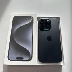 Verizon iPhone 15 Pro Blue 128gb
