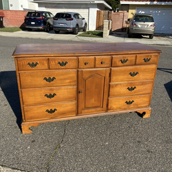 Maple vintage dresser by permacraft