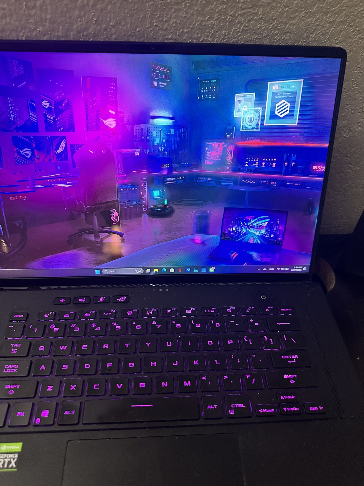 Asus Rog Zephyrus M16 Gamer Laptop 