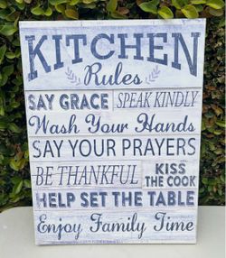 Kitchen Sign