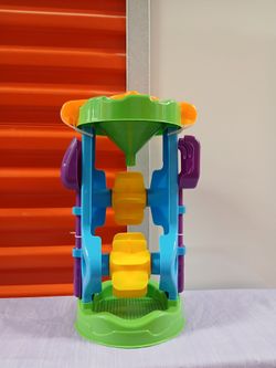 Kids Sand and Water Wheel Tower Toy
