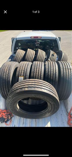 Continental 19.5 Heavy Duty Tires - NEW