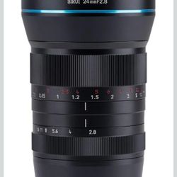 sirui 24mm f/2.8 anamorphic 1.33x lens MFT Mount