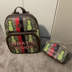 Gucci Backpack Set