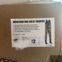 Chest Waders for Men Waterproof, Fishing Neoprene Waders, Hunting Waders with Boots 