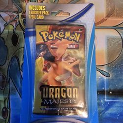 Pokemon Dragon Magesty Sealed Bliser Pack CHARIZARD version