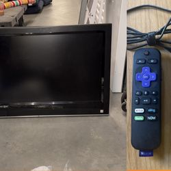 32” TV and Roku Stick - Selling together or can separate