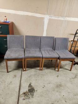 4 dining chairs