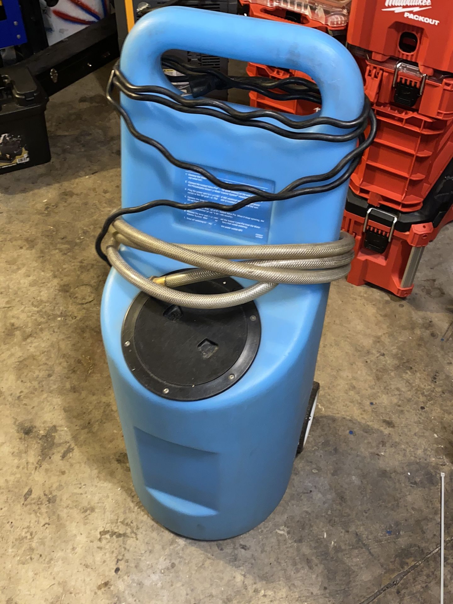 Forklift Battery Watering Cart