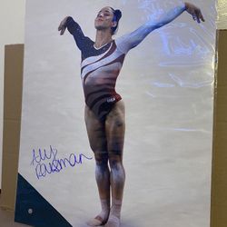 $40 - Aly Raisman Signed Team USA 16x20 Photo (Steiner authentication)