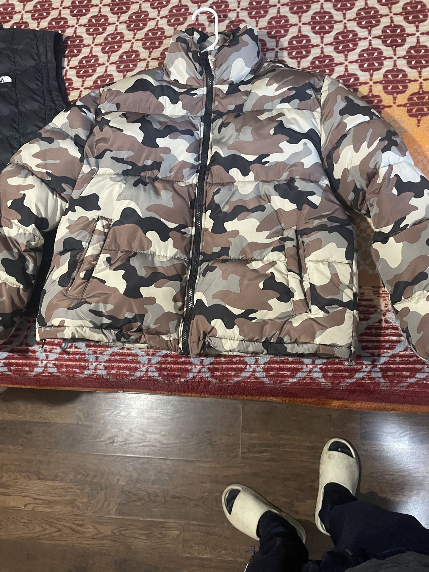 Camo Puffer Jacket