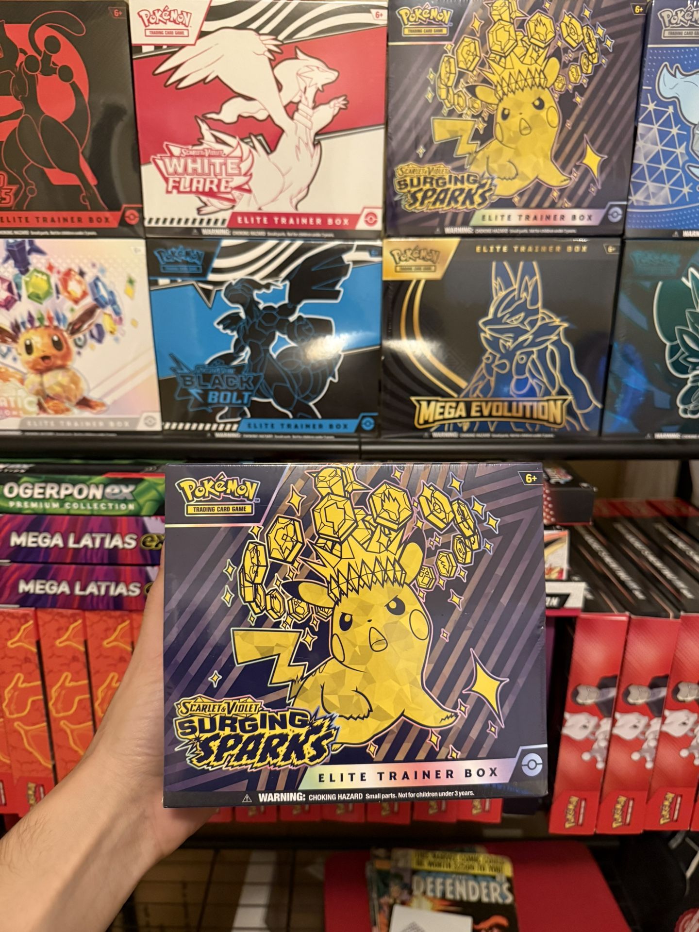 Pokemon Surging Sparks ETB