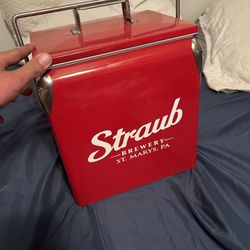 Vintage Cooler By Straub Brewing 