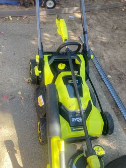 Set mower, weed eater and blower