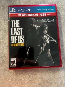 PS4 PlayStation hit the last of us remastered