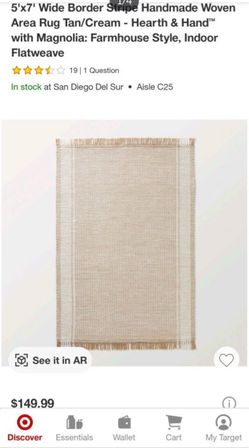 Hearth and Hand Rug