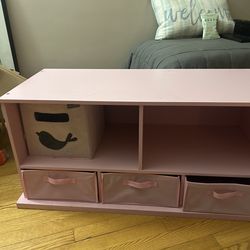 Pink cabinet