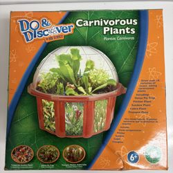 Do & Discover Carnivorous Plants Growing Kit – Over 10 Varieties (New, Open Box)