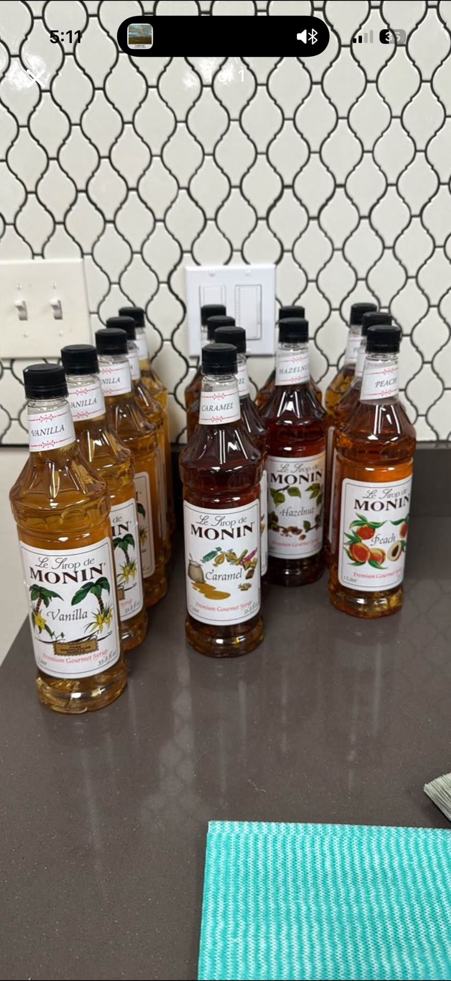 Monin Premium Gourmet Syrups