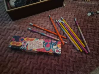 Coach Poppy Pencil Set with Box limited edition