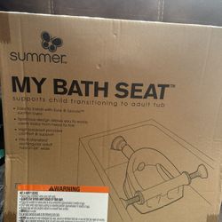New summer infant bath seat