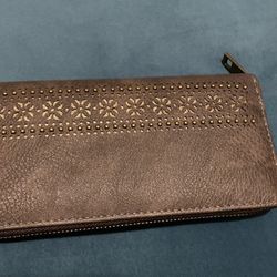 New Beaded Wallet Made Of Vegan Leather